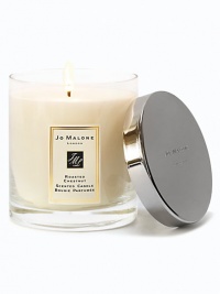 The scent of the season. Fill your home with the aroma of sweet chestnuts with this delectable limited-edition Deluxe Candle. Laced with nutmeg, cinnamon and ginger. Softened with caramel and cedarwood. Welcoming, warming and definitely most-wanted. Burn time is about 90 hours. The scent of the season. Fill your home with the aroma of sweet chestnuts with this delectable limited-edition Deluxe Candle. Laced with nutmeg, cinnamon and ginger. Softened with caramel and cedarwood. Welcoming, warming and definitely most-wanted. Burn time is about 90 hours.