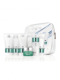 Awaken and intensify your senses with the Advanced Marine Biology Collection. Perfectly portable and travel friendly, each product contains sea-sourced, age-fighting benefits that leave you feeling refreshed, exhilarated and energized. This limited edition set includes: 0.5 oz. Day Cream SPF 20, 0.5 oz. Revitalizing Emulsion, 1.3 oz. Foaming Mousse Cleanser, 1.35 oz. Daily Shampoo, Daily Conditioner, 1.35 oz. Energizing Bath and Shower Gel, and 1.35 oz. Rejuvenating Body Lotion. Awaken and intensify your senses with the Advanced Marine Biology Collection. Perfectly portable and travel friendly, each product contains sea-sourced, age-fighting benefits that leave you feeling refreshed, exhilarated and energized. This limited edition set includes: 0.5 oz. Day Cream SPF 20, 0.5 oz. Revitalizing Emulsion, 1.3 oz. Foaming Mousse Cleanser, 1.35 oz. Daily Shampoo, Daily Conditioner, 1.35 oz. Energizing Bath and Shower Gel, and 1.35 oz. Rejuvenating Body Lotion.