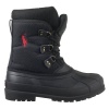 Polo Ralph Lauren Kids Boots Brasher Black 97202, Black, 2.5 Youth M