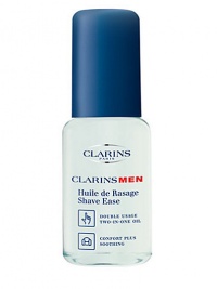 This innovative two-in-one shaving product may be used under any shaving cream/gel to soften the toughest beard, or alone for a smooth, fast, comfortable shave. Helps prevent razor burn as it instantly soothes and comforts skin. May be used every day. 1 oz. This innovative two-in-one shaving product may be used under any shaving cream/gel to soften the toughest beard, or alone for a smooth, fast, comfortable shave. Helps prevent razor burn as it instantly soothes and comforts skin. May be used every day. 1 oz.