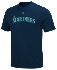 Team up! Get into the spirit of the season by supporting your Seattle Mariners with this MLB t-shirt from Majestic. Team up! Get into the spirit of the season by supporting your Seattle Mariners with this MLB t-shirt from Majestic.