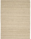 Area Rug 8x10 Rectangle Natural Fiber Bleach Color - Surya Jute Bleached Rug from RugPal