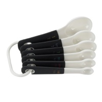 OXO Good Grips 6-piece Measuring Spoon Set, White OXO Good Grips 6-piece Measuring Spoon Set, White