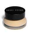 Tinted Moisturizing Balm with Extra SPF 25 is a lightweight foundation alternative for dry, dehydrated skin. The formula is ultra-rich, luxurious, and easily blendable, giving skin a dewy, glowing look with light coverage. SPF 25 helps protect skin against damaging UVA and UVB rays. Contains Glycerin, Shea Butter and Squalane, which deeply moisturize skin; Vitamin A and Carrot Extract, which help reduce the appearance of fine lines; and Angelica Seed and Chamomile Oil, which soothe and calm skin. Dermatologist tested.