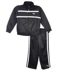 Puma Logo Tricot Set - Black-3T Puma Logo Tricot Set - Black-3T