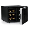 Wine Enthusiast Silent 12 Bottle 2-Temp Touchscreen Wine Refrigerator