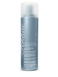Cleans and primes cuticles to optimize delivery of vital nutrients and antioxidants to the hair and combats damage caused by free radicals, hormonal changes and other biological age accelerators. 6.7 oz. Cleans and primes cuticles to optimize delivery of vital nutrients and antioxidants to the hair and combats damage caused by free radicals, hormonal changes and other biological age accelerators. 6.7 oz.