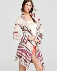 Go global in a tribal-print Free People cardi and bring color into your world of style. The most vivid hues brighten up your look and prove the sun isn't the only thing shining. Go global in a tribal-print Free People cardi and bring color into your world of style. The most vivid hues brighten up your look and prove the sun isn't the only thing shining.