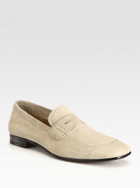 EXCLUSIVELY AT SAKS. Remarkable Italian craftsmanship defines this timeless loafer design in rich suede.Suede upperLeather soleMade in Italy EXCLUSIVELY AT SAKS. Remarkable Italian craftsmanship defines this timeless loafer design in rich suede.Suede upperLeather soleMade in Italy
