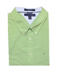 Tommy Hilfiger Men City Poplin Slim Fit Short Sleeve Shirt Tommy Hilfiger Men City Poplin Slim Fit Short Sleeve Shirt