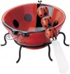 Boston Warehouse Ladybug Lane Dip Bowl and Spreader Set