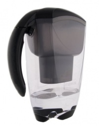 Mavea 1001492 Elemaris Water Filtration Pitcher, Black Mavea 1001492 Elemaris Water Filtration Pitcher, Black
