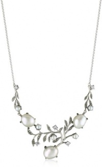 Judith Jack Marcasite and Freshwater Frontal Necklace Judith Jack Marcasite and Freshwater Frontal Necklace