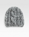 A warm, winter essential knitted in a luxe acrylic and wool blend for long lasting style and comfort.70% acrylic/30% woolDry cleanImported
