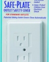 Mommys Helper Safe Plate Electrical Outlet Covers Standard, White