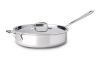 All Clad Stainless Steel 4-Quart Saute Pan with Lid