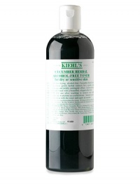 Cucumber Herbal Alcohol-Free Toner is a non-drying facial formulation made with the finest herbal extracts to soothe and tone very dry, dry and normal-to-dry skin types. Cucumber Herbal Alcohol-Free Toner is a non-drying facial formulation made with the finest herbal extracts to soothe and tone very dry, dry and normal-to-dry skin types.