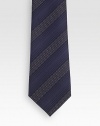 A sartorial standard in woven Italian silk.About 3.1 wideSilkDry cleanMade in Italy