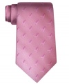 Raise awareness until there's finally a cure for breast cancer. This signature tie from Susan G. Komen is an empowering piece for every man.