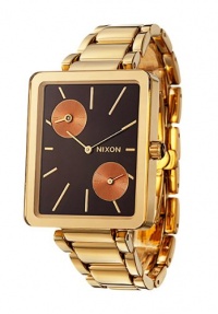 Nixon Ivy Watch - Women's All Gold / Brown, One Size Nixon Ivy Watch - Women's All Gold / Brown, One Size
