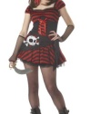 California Costumes Women's Jewel Of The Sea Costume,Red/Black/White,7-9