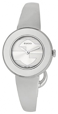 GUCCI Women's YA129502 U-Play Silver G-Dial Watch GUCCI Women's YA129502 U-Play Silver G-Dial Watch