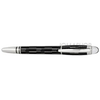 Montblanc Starwalker Black Mystery Fountain Pen 104224 Montblanc Starwalker Black Mystery Fountain Pen 104224