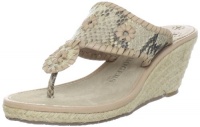 Jack Rogers Women's Del Mar Mid Rope Wedge Sandal,Smoke Python,6.5 M US Jack Rogers Women's Del Mar Mid Rope Wedge Sandal,Smoke Python,6.5 M US