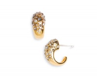Alexis Bittar Miss Havisham Earrings - Crystal Encrusted Gold Plated Small Hoop (FINAL SALE) Alexis Bittar Miss Havisham Earrings - Crystal Encrusted Gold Plated Small Hoop (FINAL SALE)