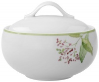 Villeroy & Boch Green Garland 15-1/4-Ounce Covered Sugar Villeroy & Boch Green Garland 15-1/4-Ounce Covered Sugar