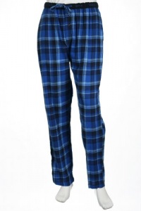 Perry Ellis Portfolio Flannel Plaid Blues Pajama Pants