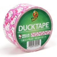 Duck Brand 280831 Hello Kitty Printed Duct Tape, 1.88-Inch by 10 Yards, Single Roll Duck Brand 280831 Hello Kitty Printed Duct Tape, 1.88-Inch by 10 Yards, Single Roll