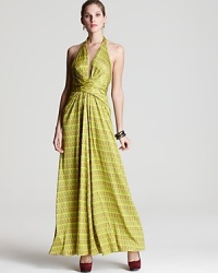 Issa London Gown - Printed Halter Issa London Gown - Printed Halter