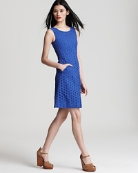 The classic, sophisticated form of this DIANE von FURSTENBERG dress gets a modern makeover thanks to pockets, pleats and cutouts. From work to weekend, this look easily gives your wardrobe an instant update. The classic, sophisticated form of this DIANE von FURSTENBERG dress gets a modern makeover thanks to pockets, pleats and cutouts. From work to weekend, this look easily gives your wardrobe an instant update.