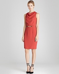 With a delicious drape, subtle shaping seams and a golden belt clasp, this woven REISS day dress is perfectly appointed for the office or Sunday brunch. With a delicious drape, subtle shaping seams and a golden belt clasp, this woven REISS day dress is perfectly appointed for the office or Sunday brunch.