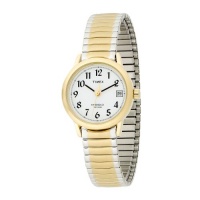 Timex Women's T2H491 Easy Reader Two-Tone Stainless Steel Expansion Band Watch Timex Women's T2H491 Easy Reader Two-Tone Stainless Steel Expansion Band Watch