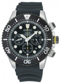 Seiko Men's SSC021 Solar Diver Chronograph Watch Seiko Men's SSC021 Solar Diver Chronograph Watch