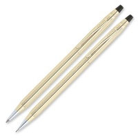 Cross Classic Century, 10 Karat Gold-Filled/Rolled Gold, Ballpoint Pen and .07 mm Pencil Set (450105) Cross Classic Century, 10 Karat Gold-Filled/Rolled Gold, Ballpoint Pen and .07 mm Pencil Set (450105)