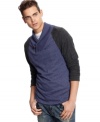 This shawl collar sweater from Alternative Apparel is an edgy take on a must-have classic.