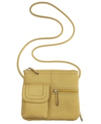 Embark on your next adventure with Tignanello's organizer crossbody bag. It features plenty of pockets for quick and easy access to all of your essentials. Embark on your next adventure with Tignanello's organizer crossbody bag. It features plenty of pockets for quick and easy access to all of your essentials.