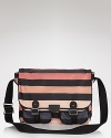 Show your style stripes with this graphic crossbody bag from SONIA RYKIEL. Crafted of nylon with a scholarly shape, it's a super smart choice for day.