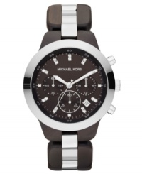 Earthy and eclectic, this Michael Kors watch is a natural wonder. Earthy and eclectic, this Michael Kors watch is a natural wonder.