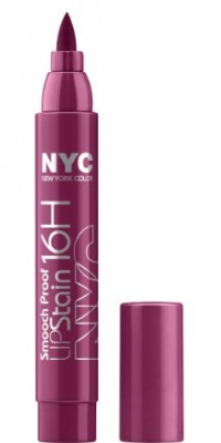 New York Color Smooch Proof Lip Stain, Forever Mine Wine, 0.1 Fluid Ounce