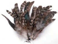 Zucker Strung Chinchilla Feathers-Natural Zucker Strung Chinchilla Feathers-Natural
