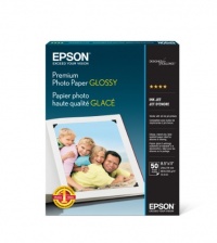 Epson Premium Photo Paper GLOSSY (8.5x11 Inches, 50 Sheets) (S041667) Epson Premium Photo Paper GLOSSY (8.5x11 Inches, 50 Sheets) (S041667)