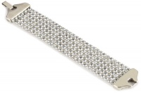 Streets Ahead Cuff Bracelet with Swarovski Crystal Chain Streets Ahead Cuff Bracelet with Swarovski Crystal Chain
