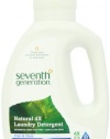 Seventh Generation Liquid Laundry 4x, Free and Clear, 40 Fl Oz. 2 Count