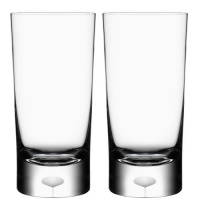 Orrefors Intermezzo Satin Tumbler Highball Glass 2-pk Orrefors Intermezzo Satin Tumbler Highball Glass 2-pk