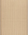 Safavieh NF442D Natural Fibers Collection Sisal Square Area Rug, 8-Feet, Natural and Tan
