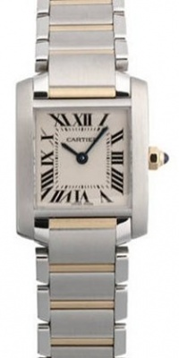 Cartier Women's W51007Q4 Tank Francaise Stainless Steel and 18K Gold Watch Cartier Women's W51007Q4 Tank Francaise Stainless Steel and 18K Gold Watch